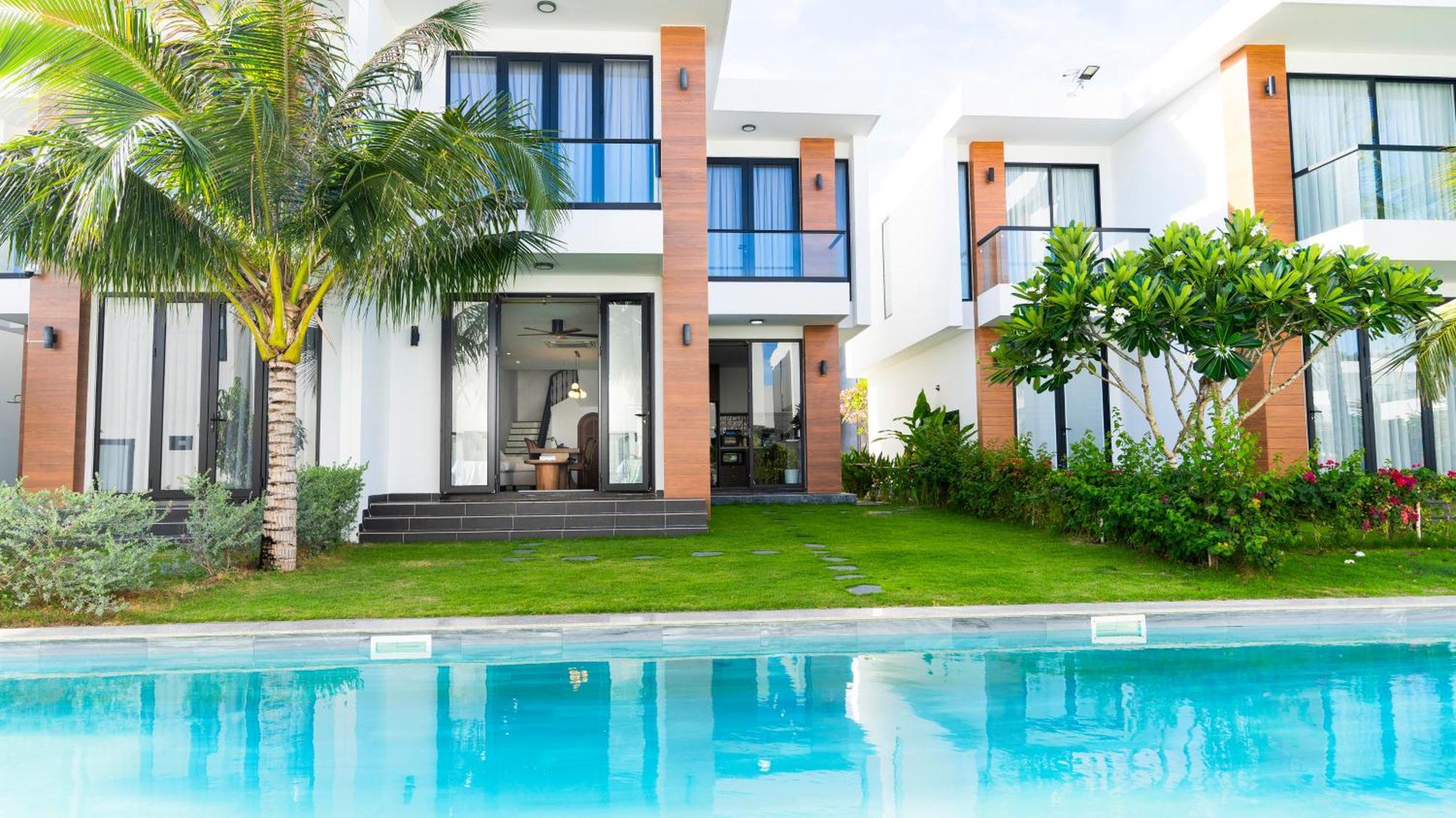 Biet Thu Mat Tien Bien Saint Simeon Resort Vung Tau Exterior foto
